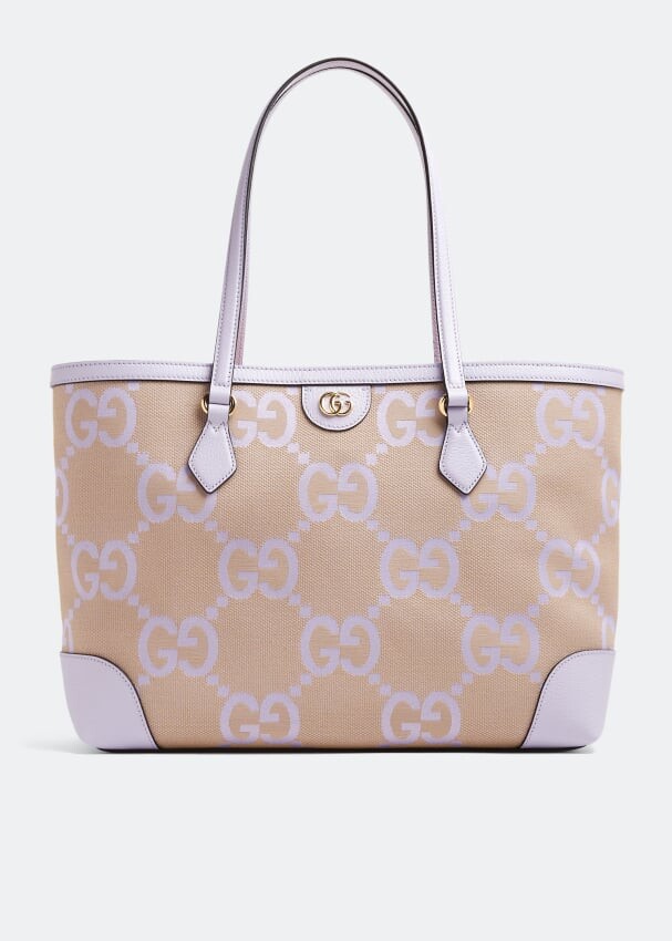 

Сумка-тоут GUCCI Ophidia jumbo GG medium tote bag, бежевый