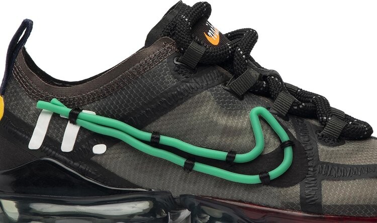 Air vapormax 2019 black and green best sale