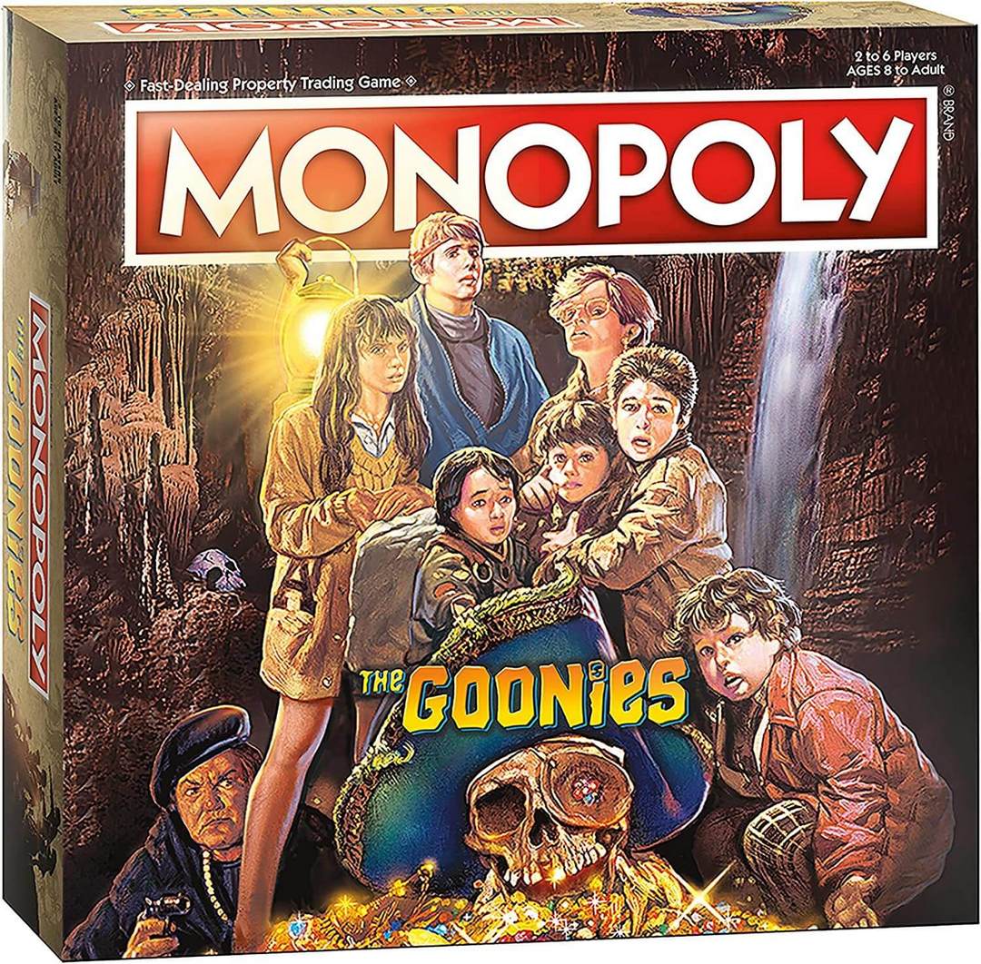 Настольная игра The Op Monopoly: The Goonies Based On The 80s Adventure  Classic Film – купить с доставкой из-за рубежа через платформу  «CDEK.Shopping»