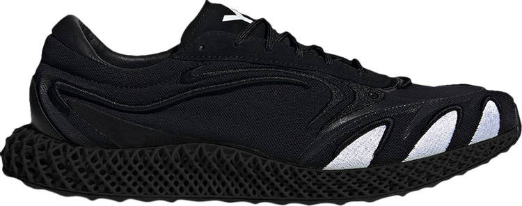 Кроссовки Adidas Y-3 Runner 4D 'Black', черный