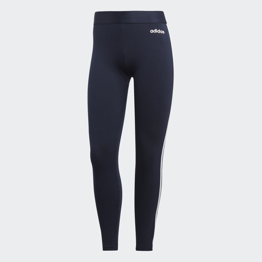 

Леггинсы Adidas Essentials 3 Stripes, темно-синий/белый