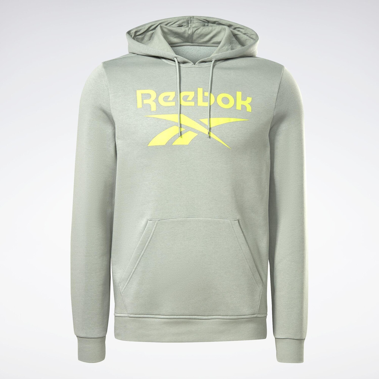 Худи Reebok Identity из флиса с логотипом, зеленый – купить с доставкой ...