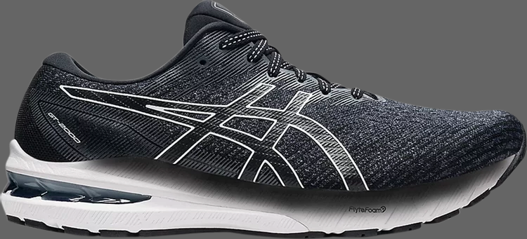 Кроссовки gt 2000 10 2e wide 'black white' Asics, черный - фото