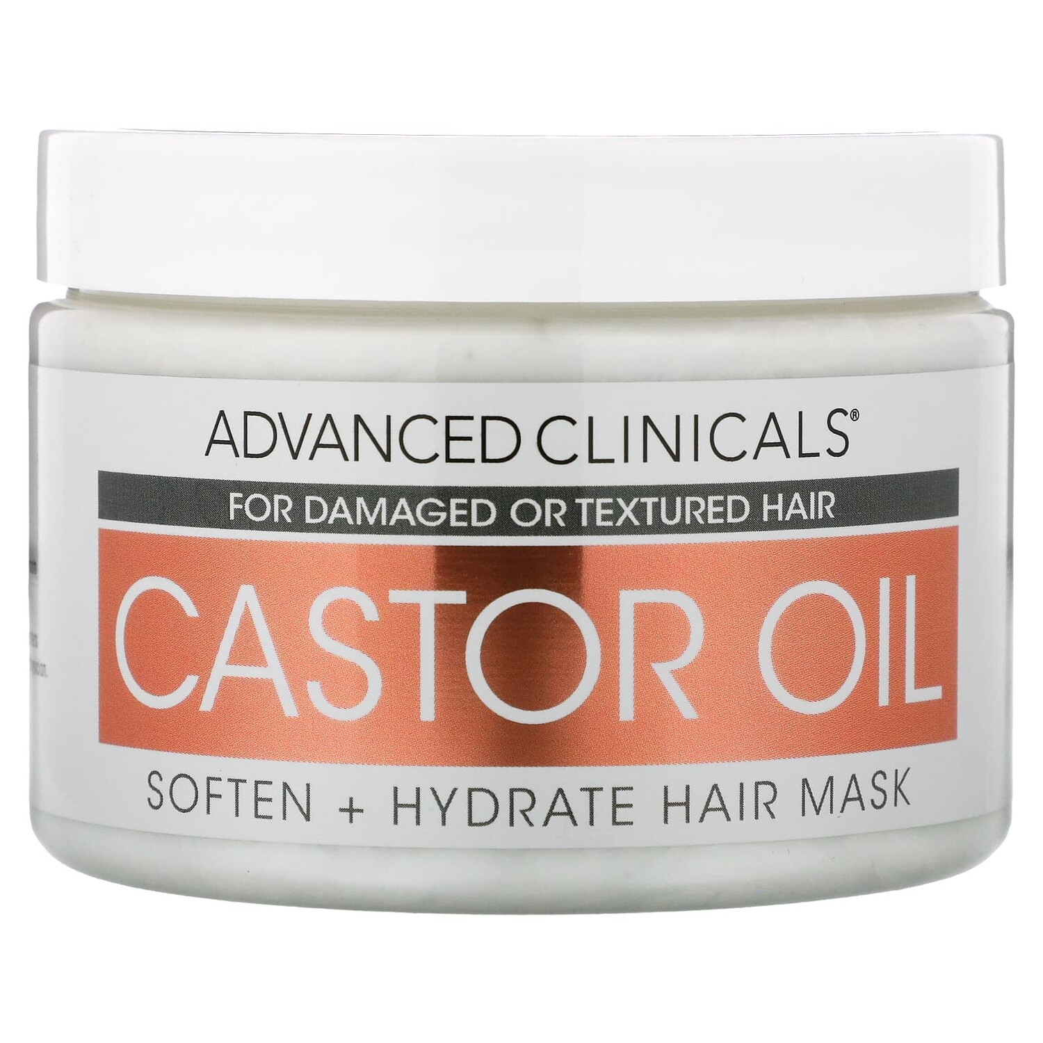 

Маска Advanced Clinicals Dry Hair Rescue, касторовое масло, 340 г