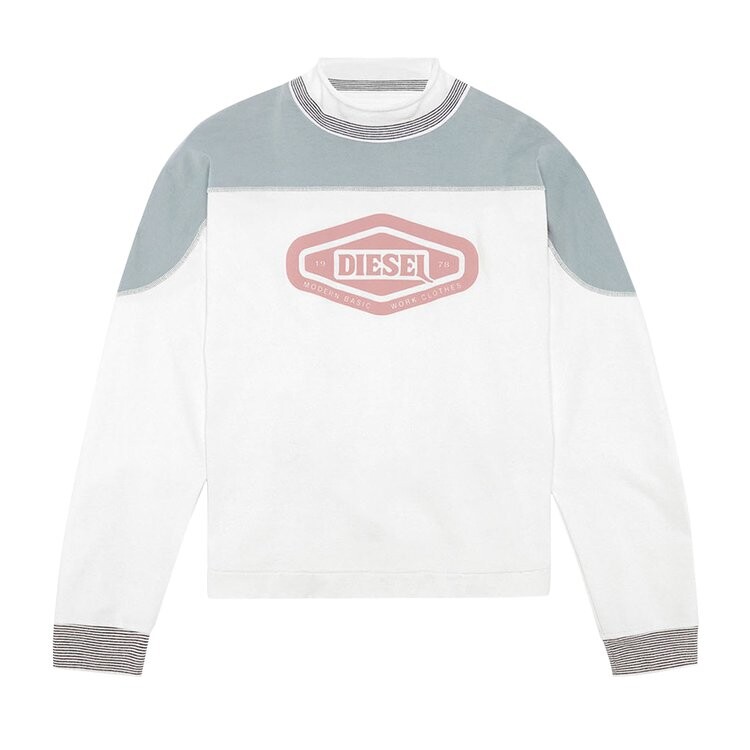 

Толстовка Diesel Ollong Sweatshirt 'White', белый