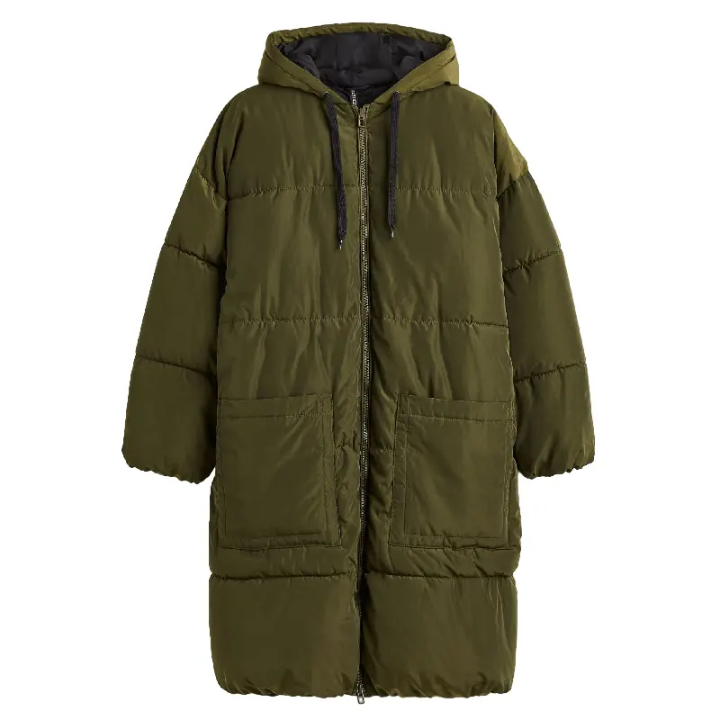 

Куртка утепленная H&M Oversized, хаки