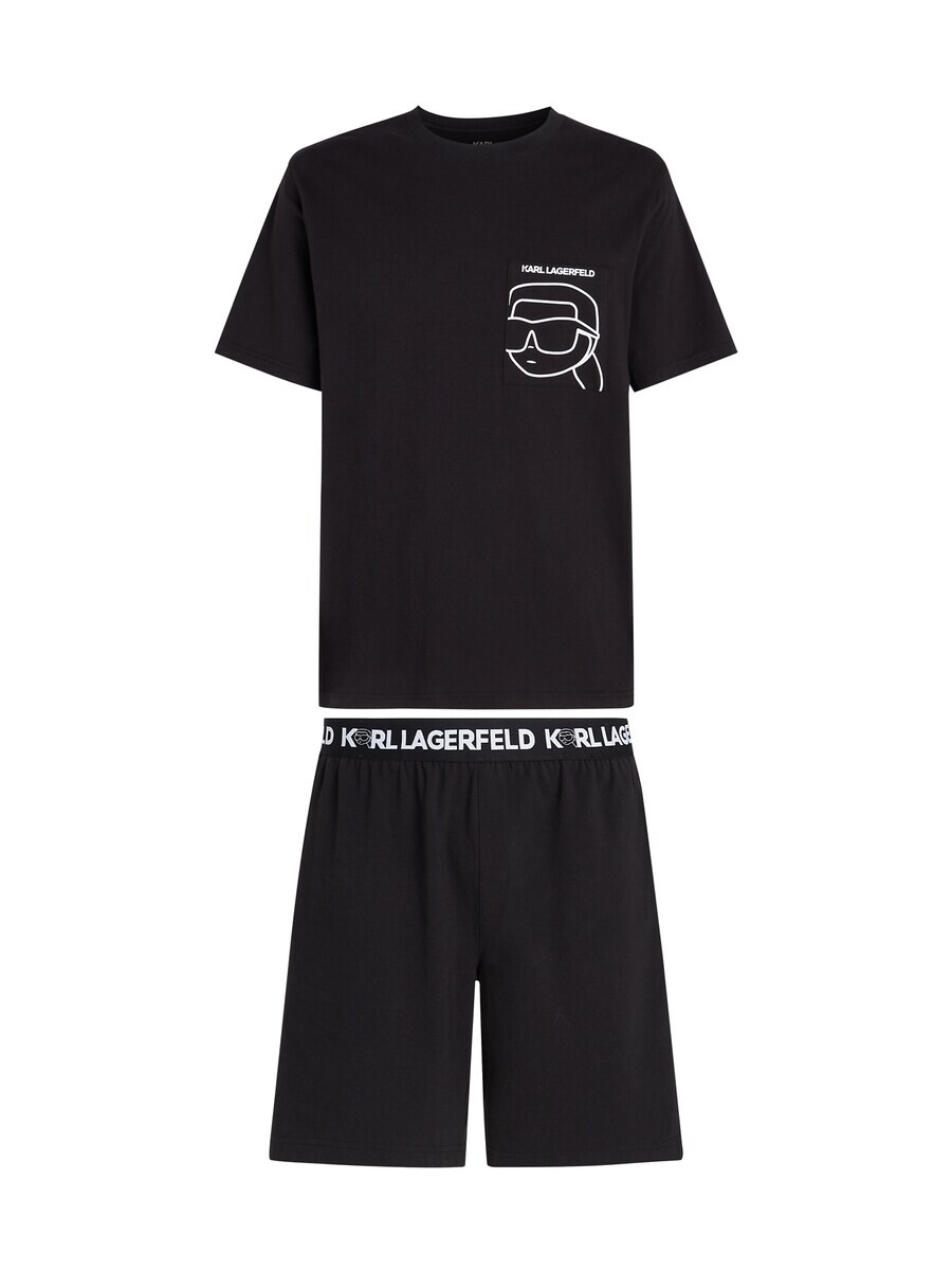 

Пижама Karl Lagerfeld Short Pajamas, черный