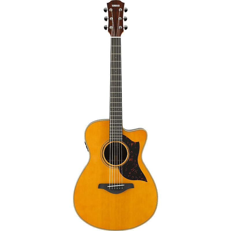 

Yamaha AC3R Acoustic Electric ARE Концертная гитара в разрезе, Vintage Natural