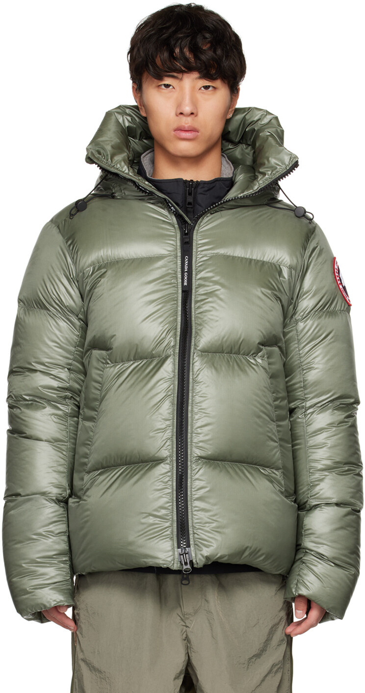 

Зеленый пуховик Crofton Canada Goose
