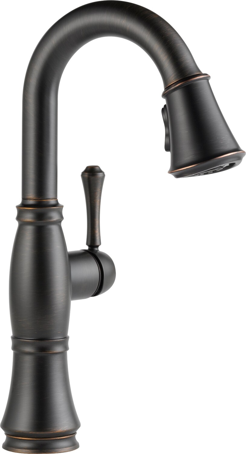 

Выдвижной кран Delta Cassidy Prep Faucet с одной ручкой, venetian bronze