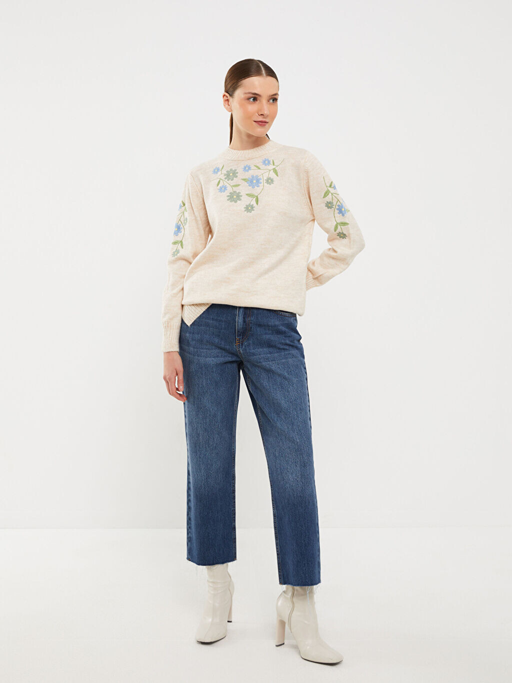 

Прямые женские джинсы-бойфренды LCW Modest