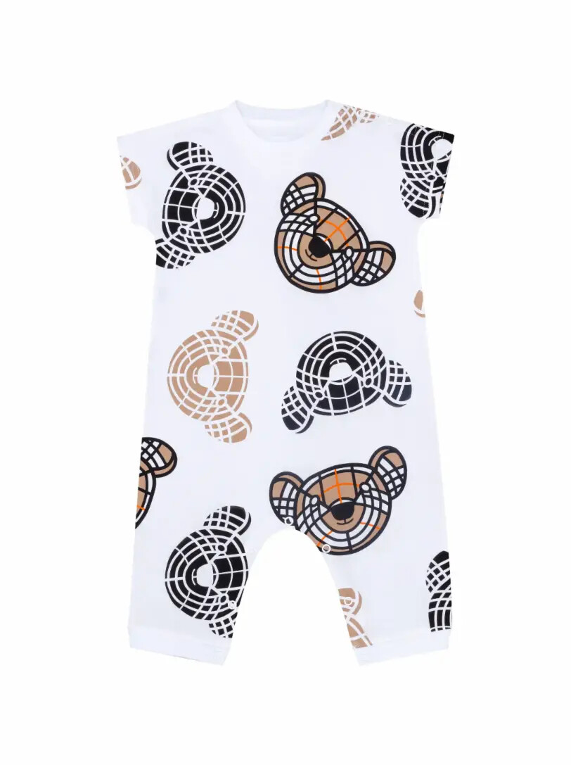 

Хлопковый боди Thomas Bear Burberry