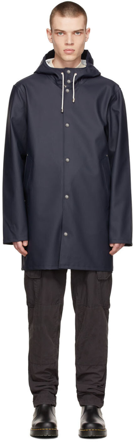 

Темно-синее пальто Стокгольм Stutterheim