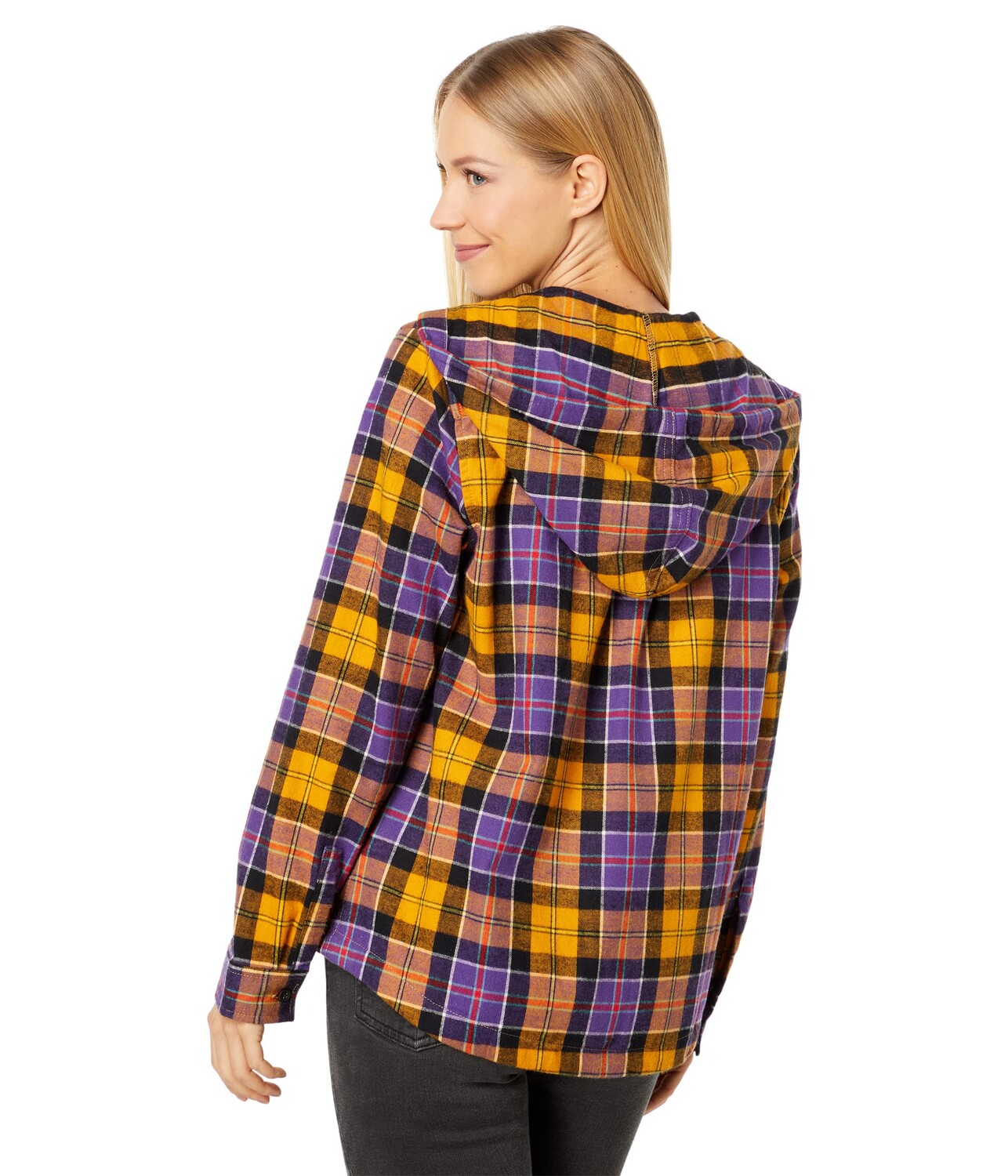 Ll bean on sale plaid hoodie