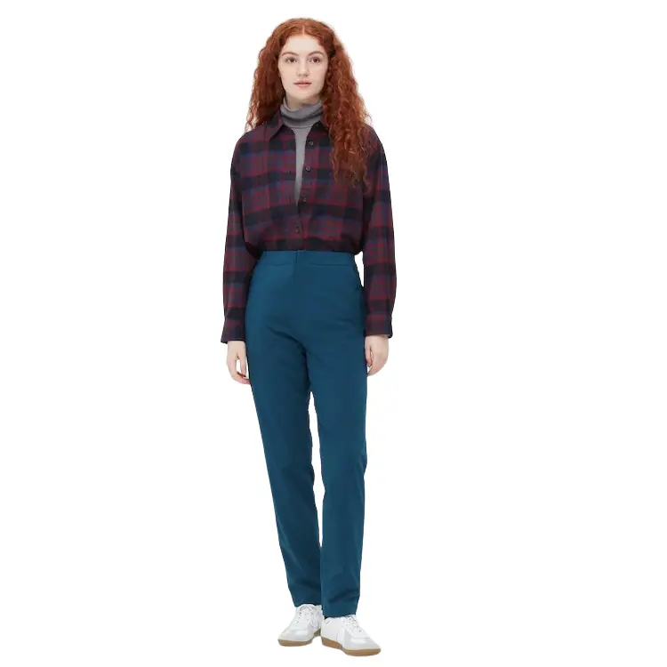 

Брюки Uniqlo Heattech Warm Easy Pants, темно-зеленый