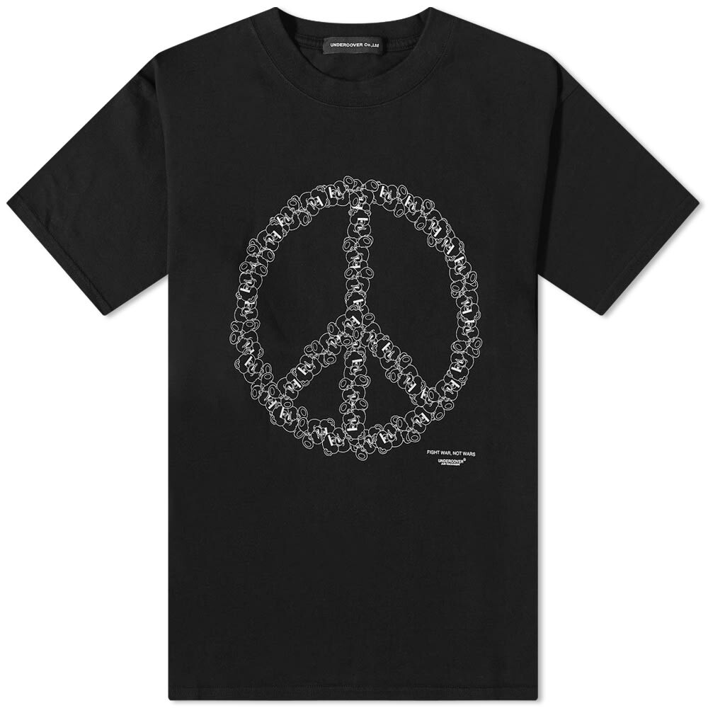 

Футболка Undercover Peace Sign Tee, Черный