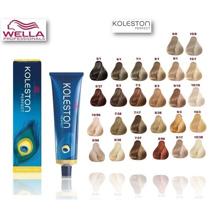 Велла краска для волос палитра фото Перманентная краска для волос Wella Koleston Perfect, несколько цветов, 60 мл, б