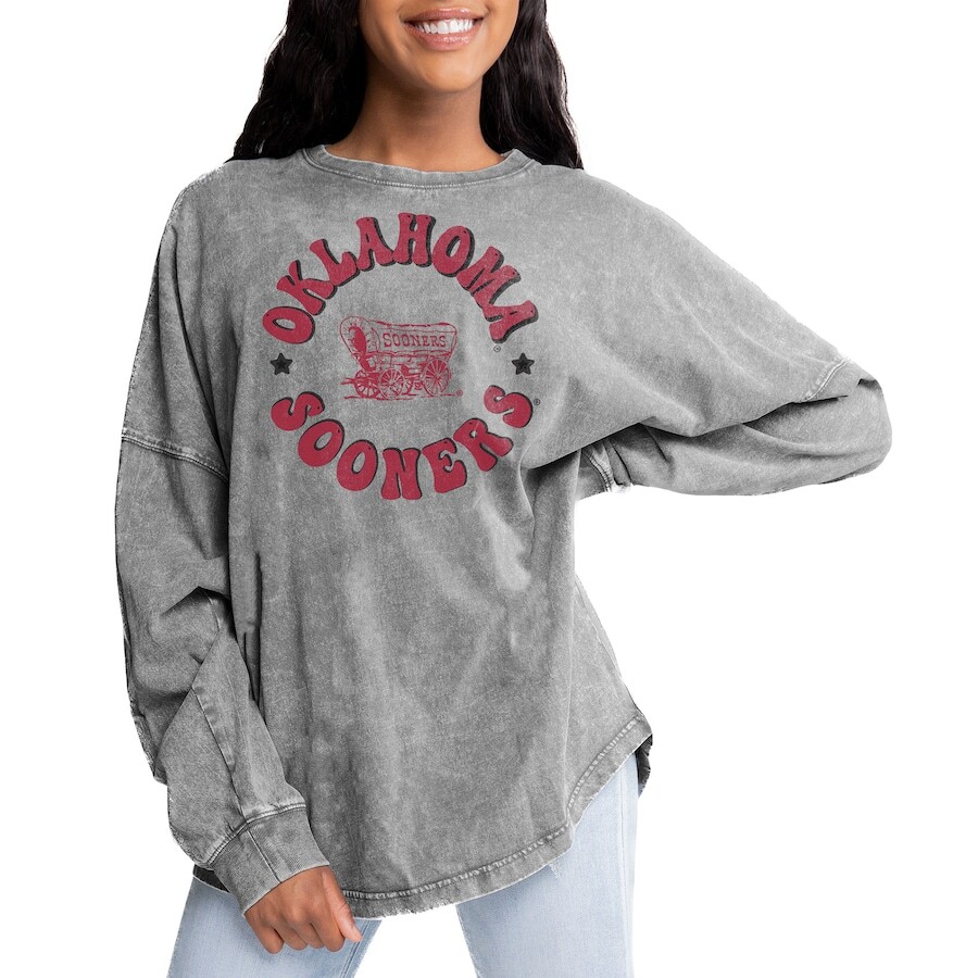 

Футболка с длинным рукавом Gameday Couture Oklahoma Sooners, серый