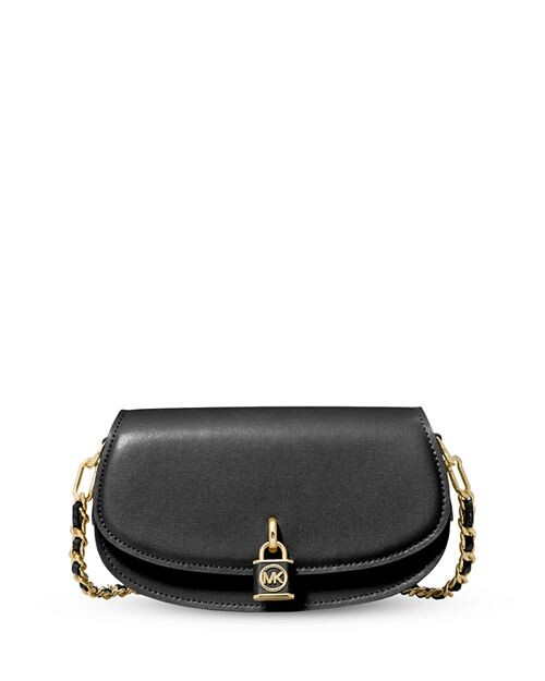 

Маленькая сумка-мессенджер с цепочкой Mila через плечо Michael Kors, цвет Black