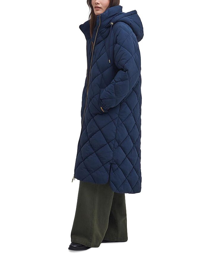 

Пуховик Barbour Kirkton, синий