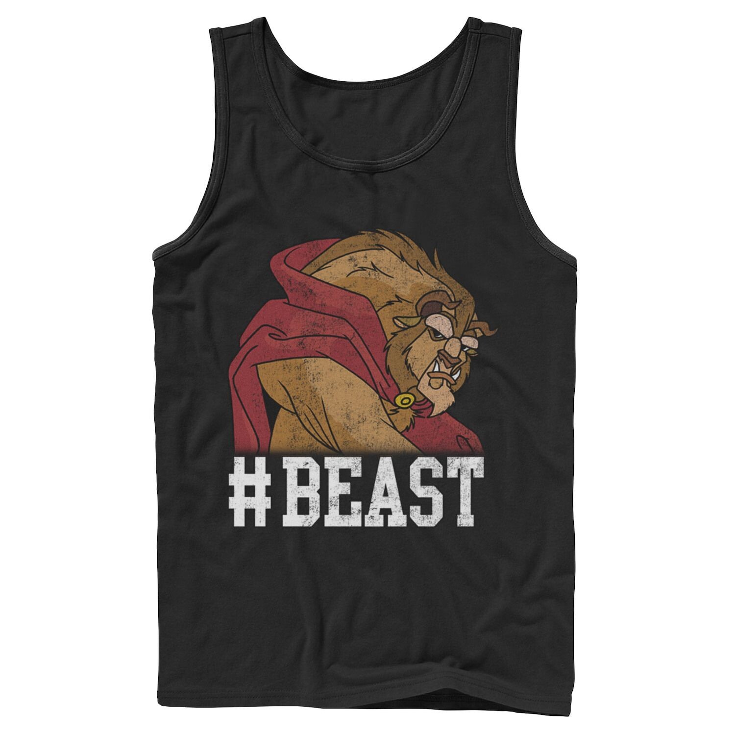 

Мужская майка Disney Beauty & The Beast #Beast Game Face Licensed Character
