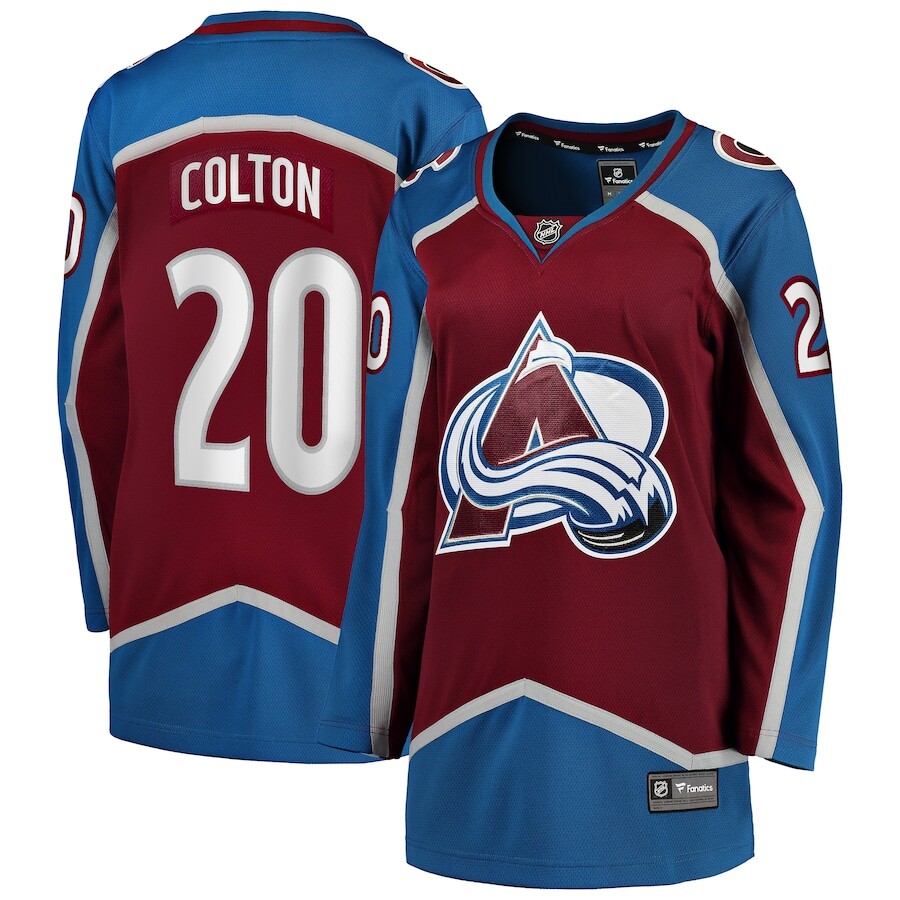

Джерси Fanatics Branded Colorado Avalanche, бордовый