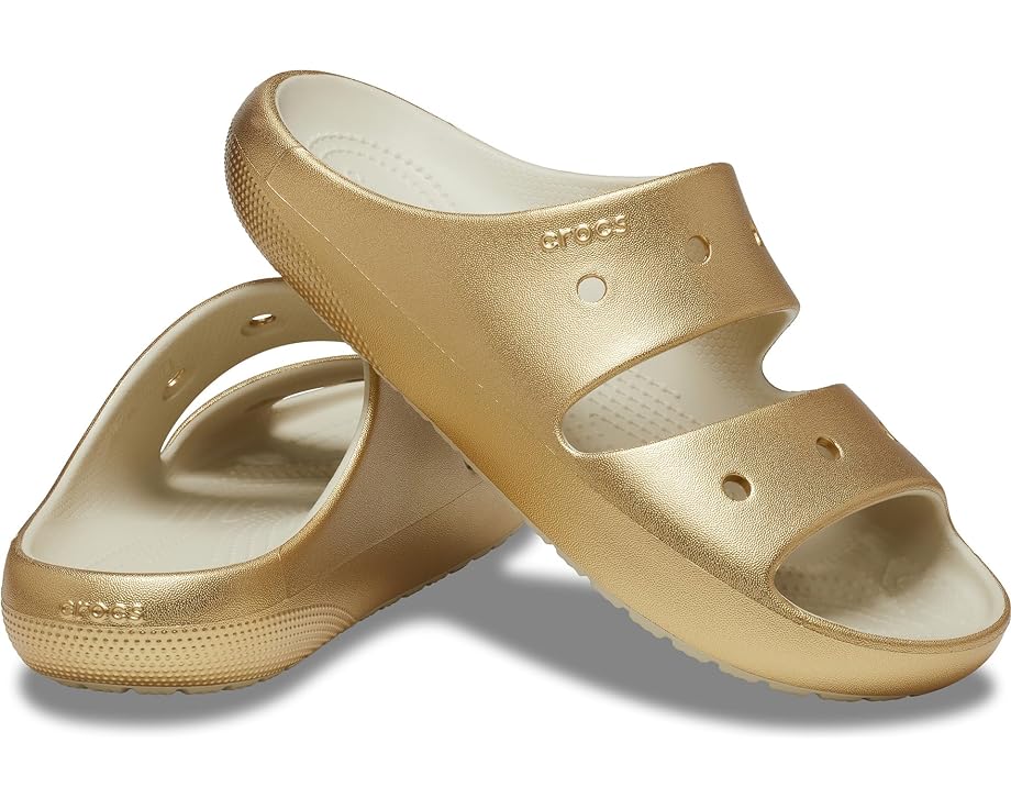 Сандалии Crocs Classic V2, золотой