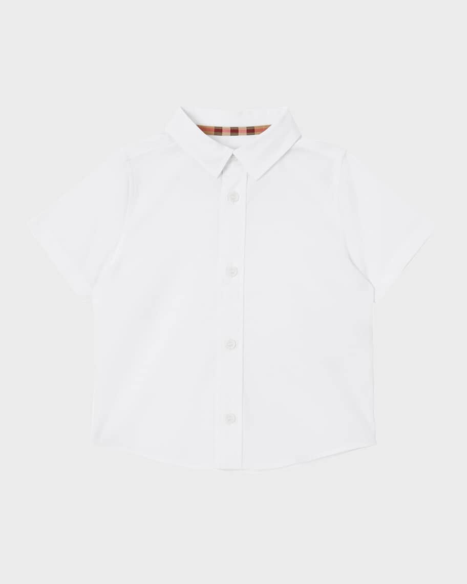 

Рубашка для мальчика с логотипом Owen, размер 6M-2 Burberry
