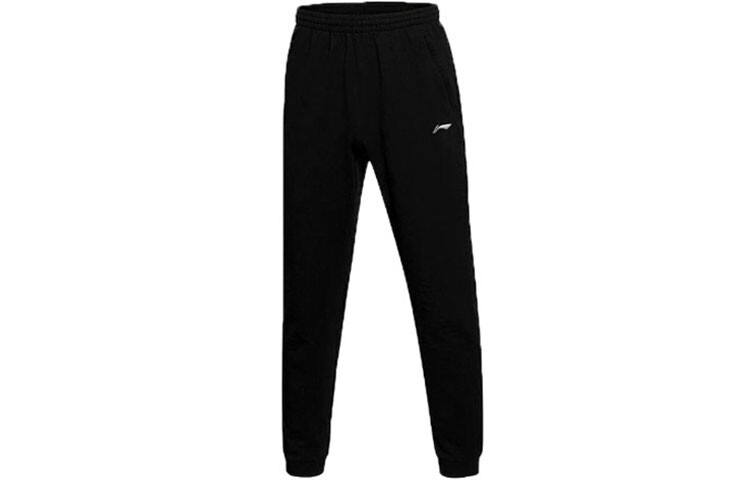 

Трикотажные спортивные штаны женские черные Lining