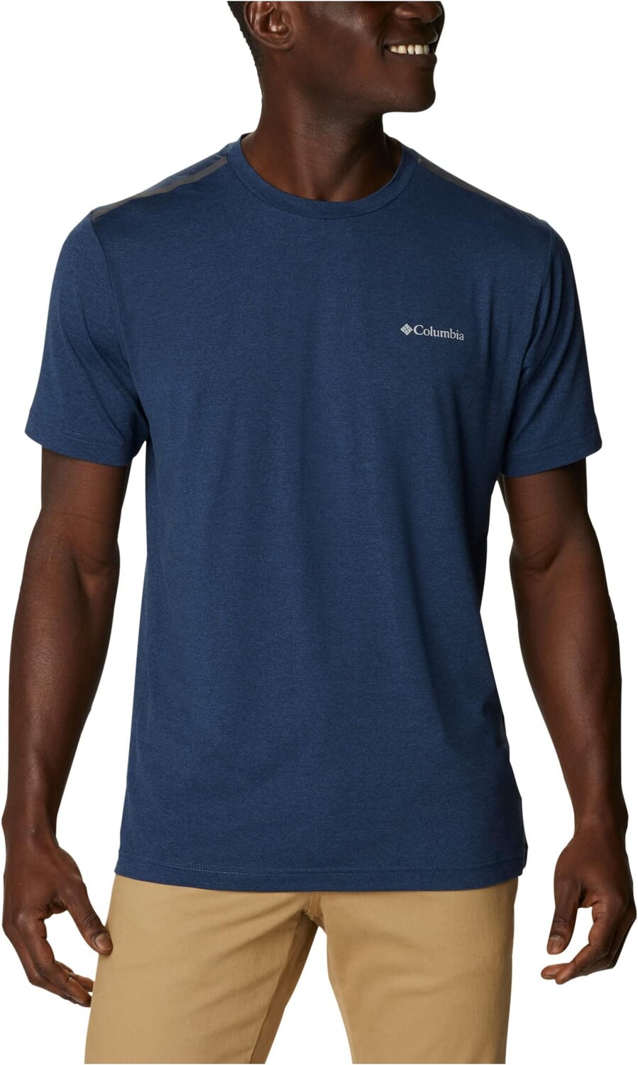 

Круглый вырез Tech Trail Columbia, цвет Collegiate Navy 1
