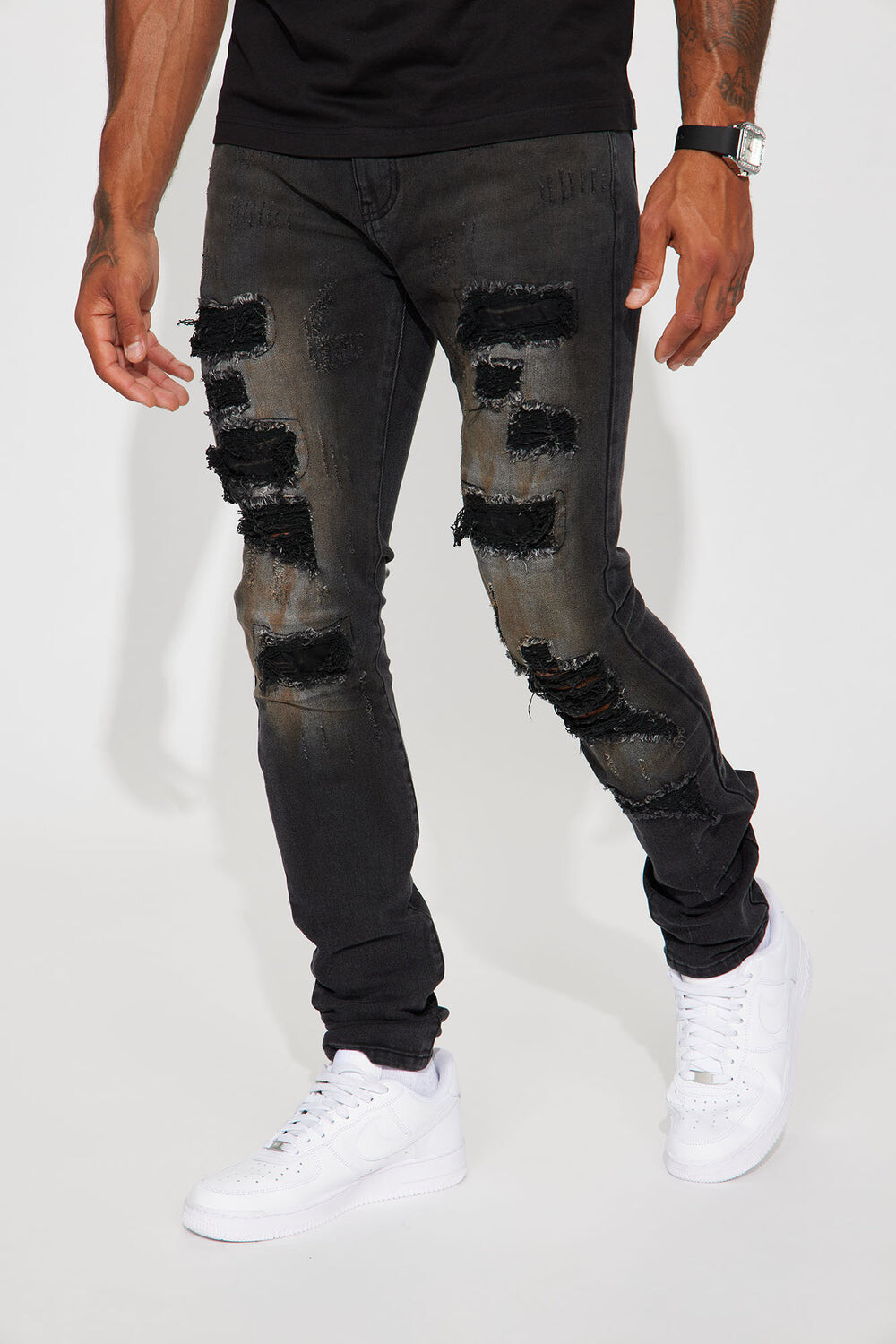 

Джинсы скинни Fashion Nova DAQ2233201, черный