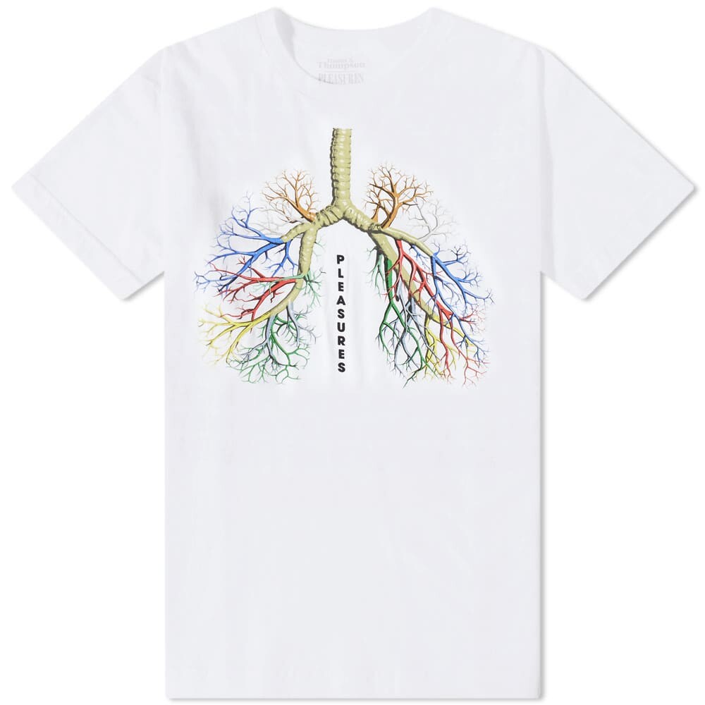 

Футболка Pleasures Breathe Again Tee, Серый