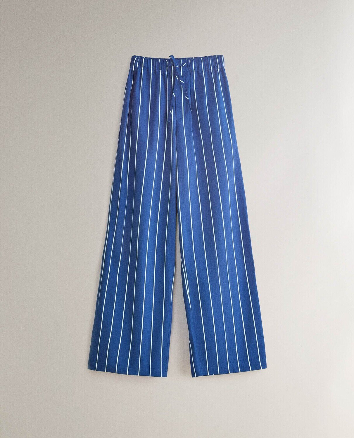 

Пижамные брюки Zara Home Limited Edition With Vertical Stripes, синий/белый