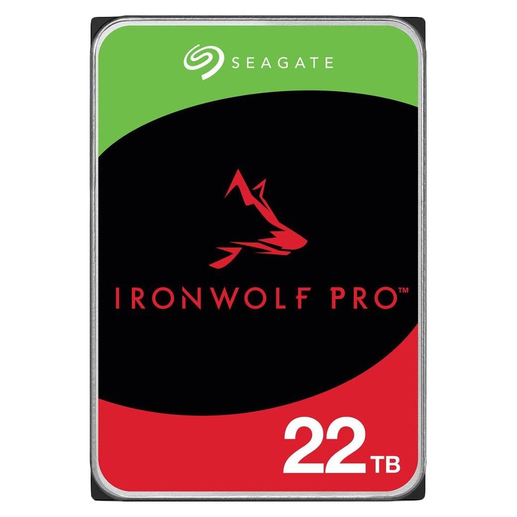 Внутренний жесткий диск Seagate IronWolf Pro, ST22000NT001, 22 Тб жесткий диск seagate ironwolf pro sata iii 10tb st10000nt001