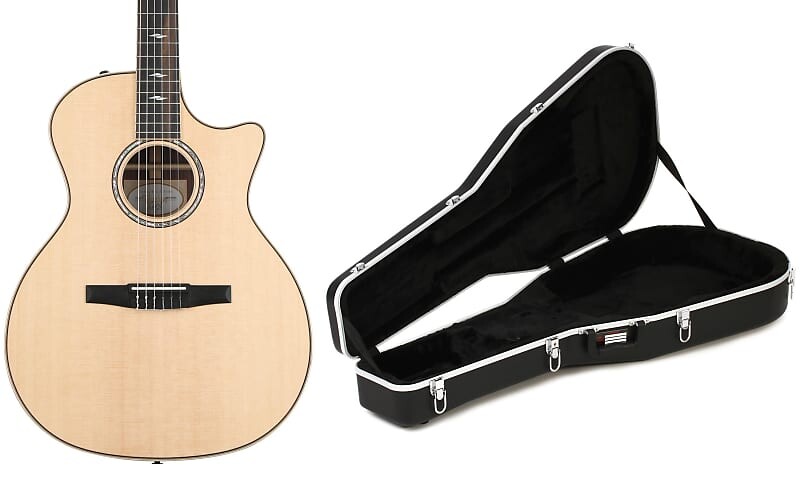 

Taylor 814ce-N - комплект из натуральной ситхинской ели с литым корпусом из АБС-пластика Gator Deluxe - акустическая гитара дредноут Taylor + Gator C801002103800077000=1 GC-Dread=1