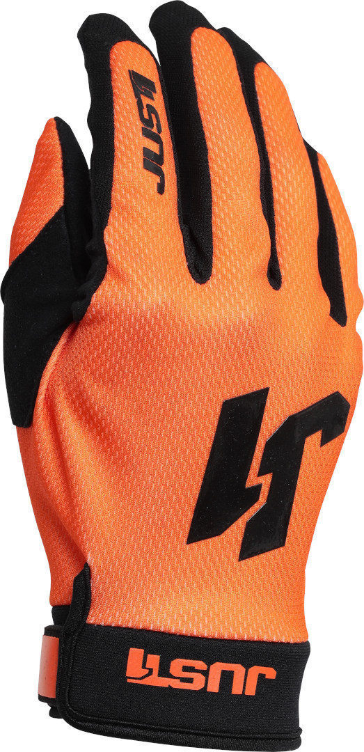 Перчатки Just1 J-Flex Мотокросс, оранжево-черные цена и фото