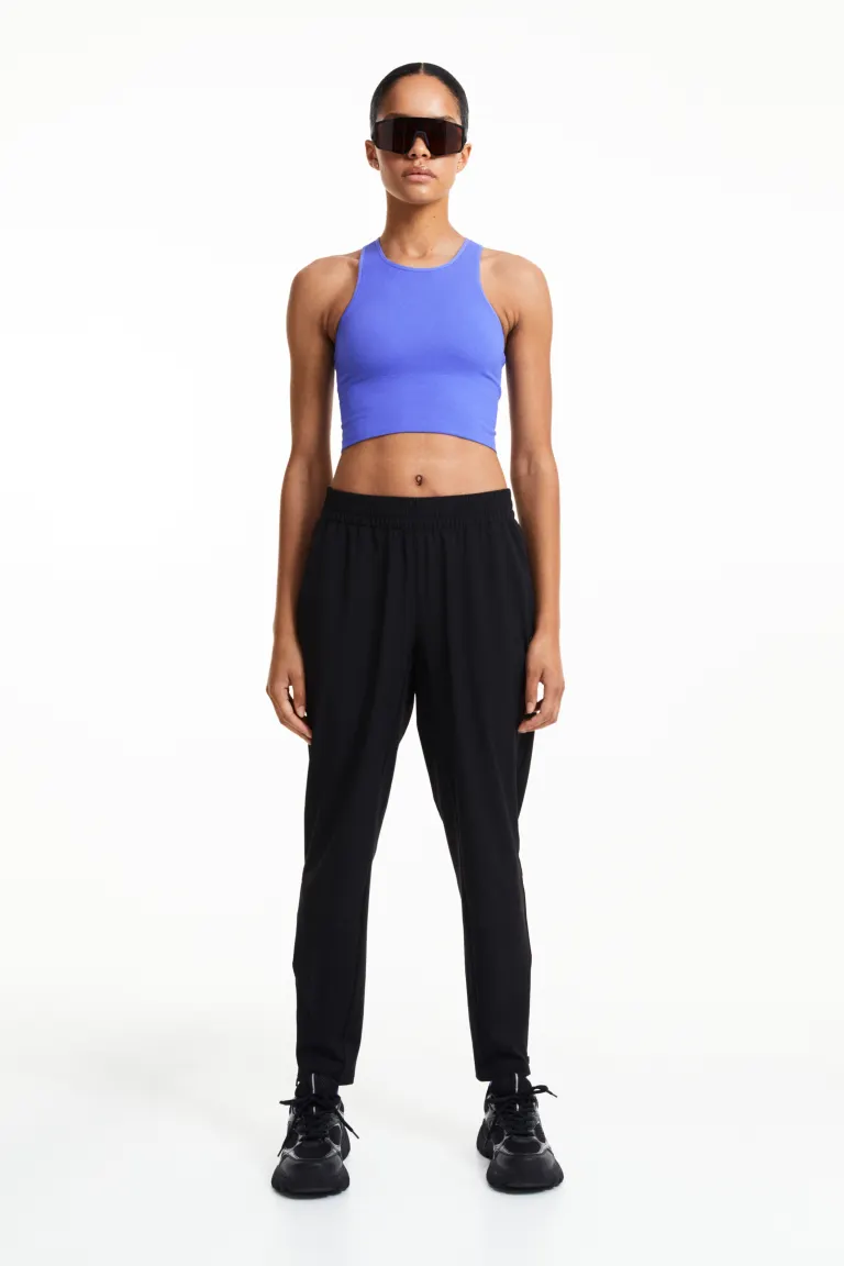 

Спортивный бюстгальтер drymove medium support H&M, синий