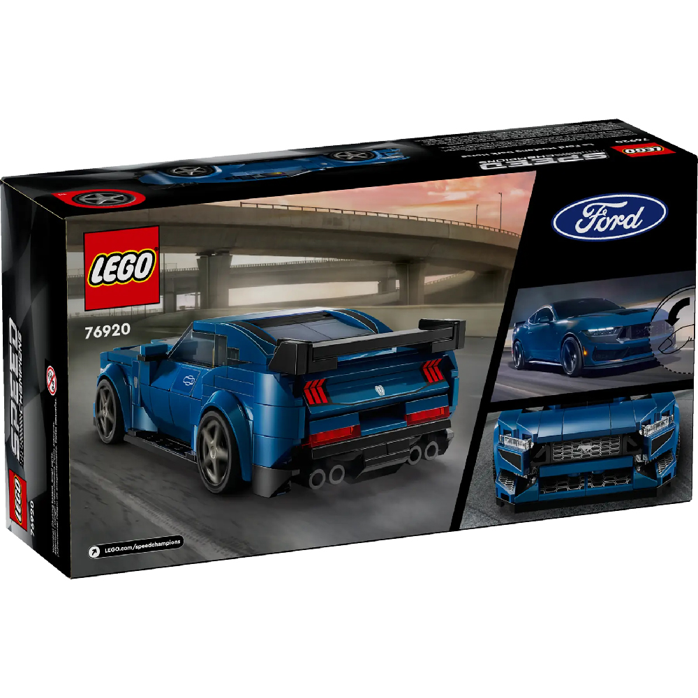 Конструктор Lego Ford Mustang Dark Horse Sports Car 76920, 344 детали –  заказать по выгодной цене из-за рубежа в «CDEK.Shopping»