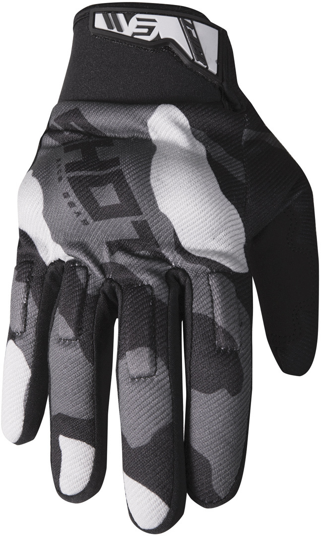 перчатки shot drift edge с логотипом черный красный Перчатки Shot Drift Camo с логотипом, серый