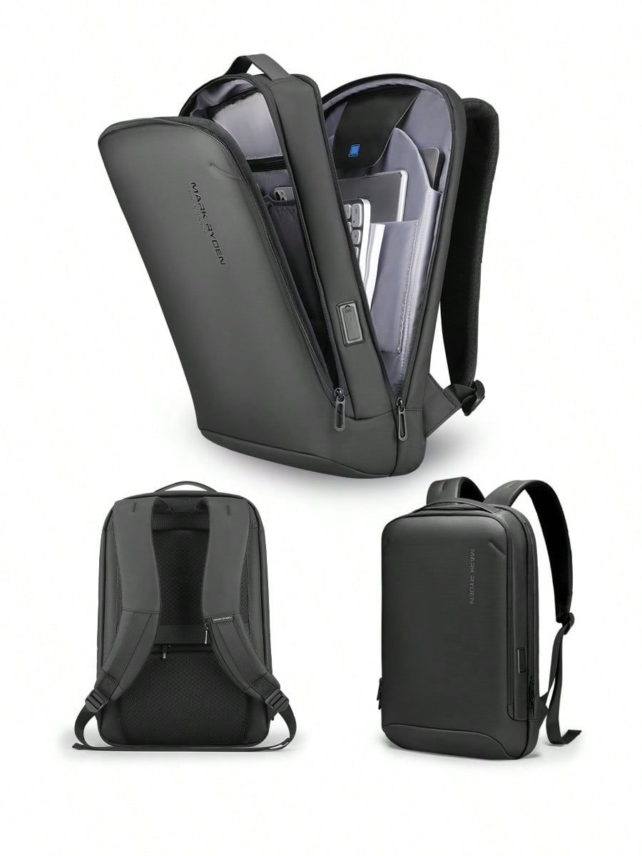 Рюкзак Mark Ryden для мужчин, черный 15,6 дюйма дорожный рюкзак для ноутбука для мужчин и женщин безопасный рюкзак tsa для колледжа и школы 15 6 дюймов с usb портом для зарядки