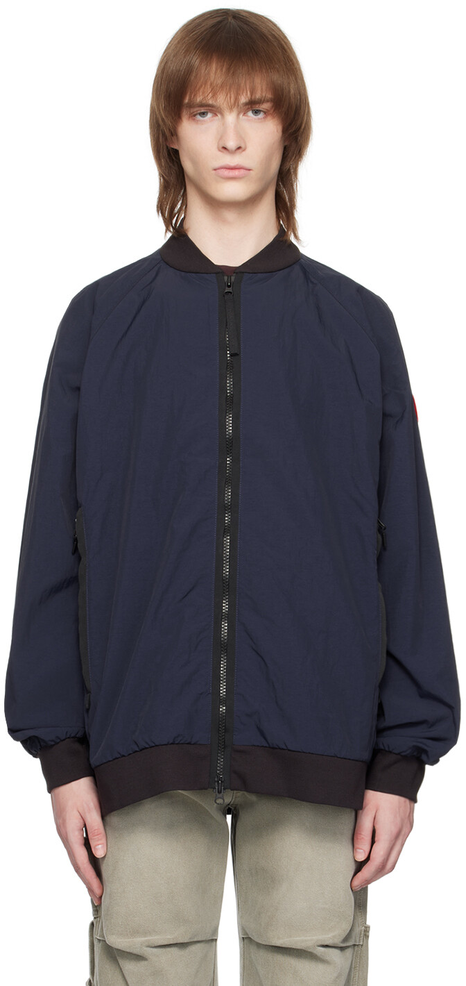

Темно-синий бомбер Faber Canada Goose