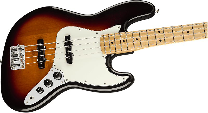 цена Fender Player Jazz Bass, кленовый гриф, 3 цвета Sunburst 0149902500
