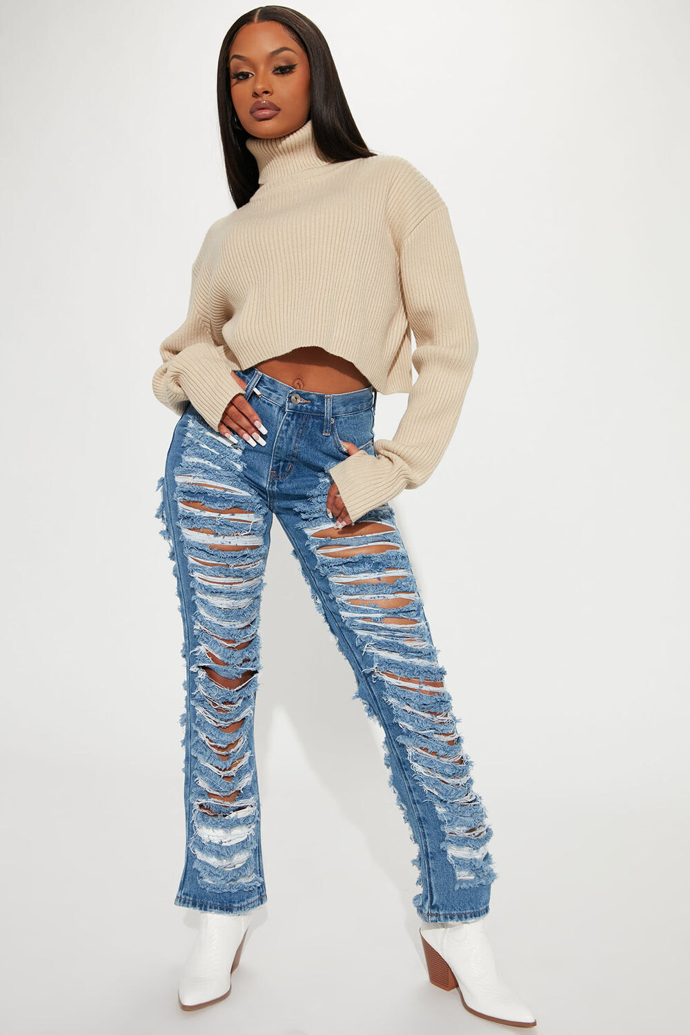 

Джинсы Fashion Nova FN24306FT02, синий