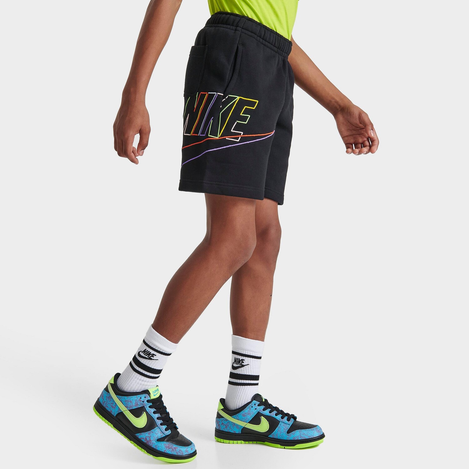 

Детские шорты Jordan HBR Core Futura Nike, черный
