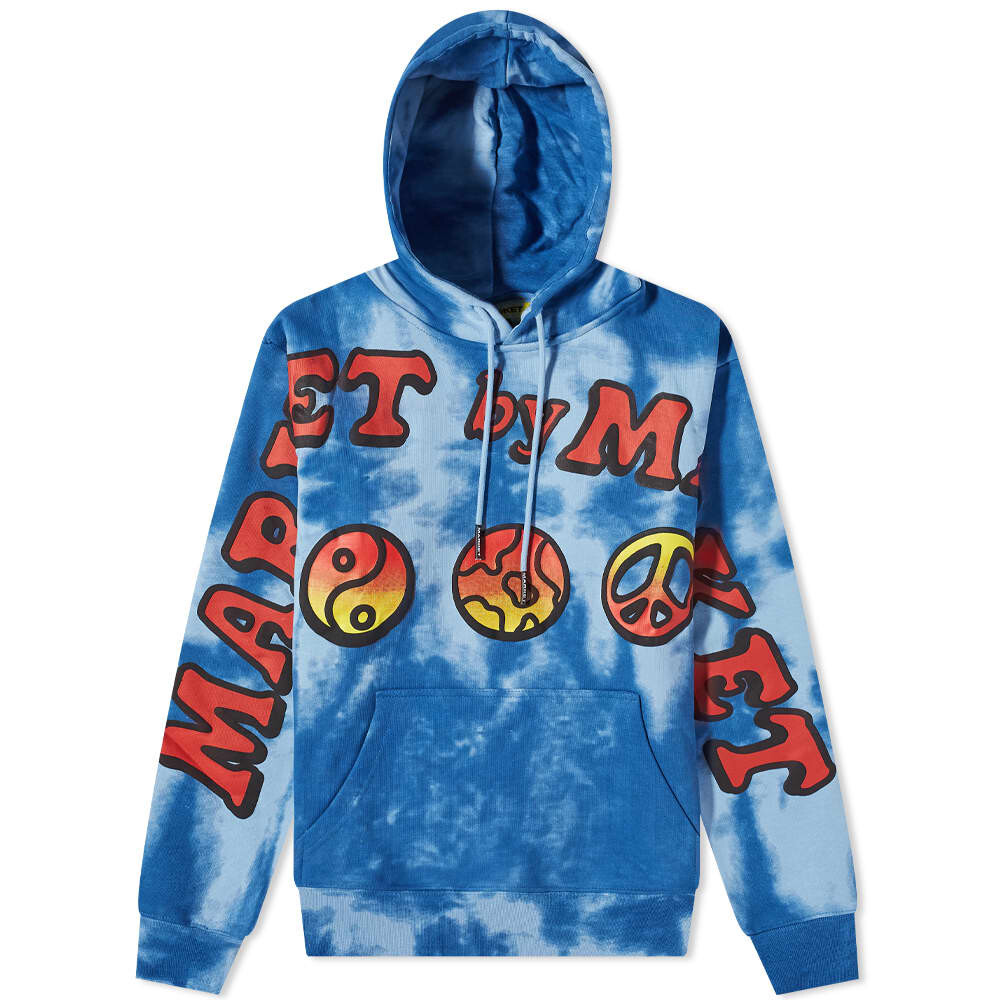 

Толстовка MARKET Cali Lock Gradient Hoody, Синий