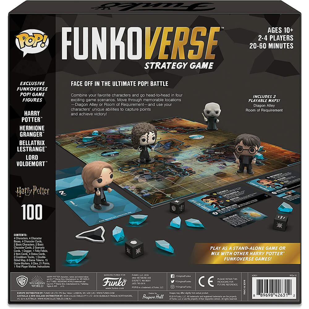 Настольная игра POP! Funkoverse Harry Potter 100 Base Set