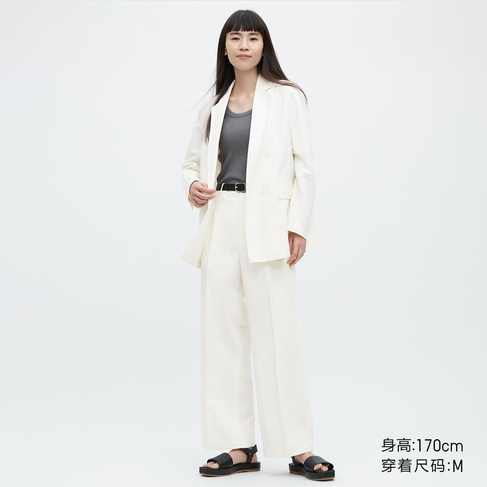 

Брюки Uniqlo, молочный