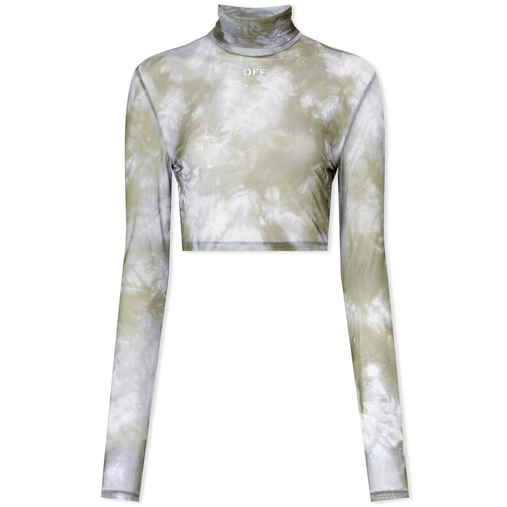 

Футболка Off-White Tie Dye Tulle Crop Top