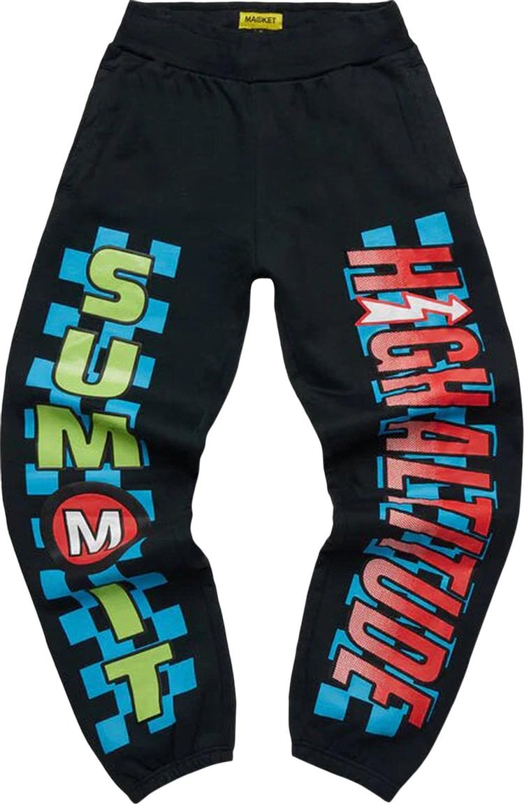 Спортивные брюки Market High Altitude Sweatpants 'Spy', черный - фото