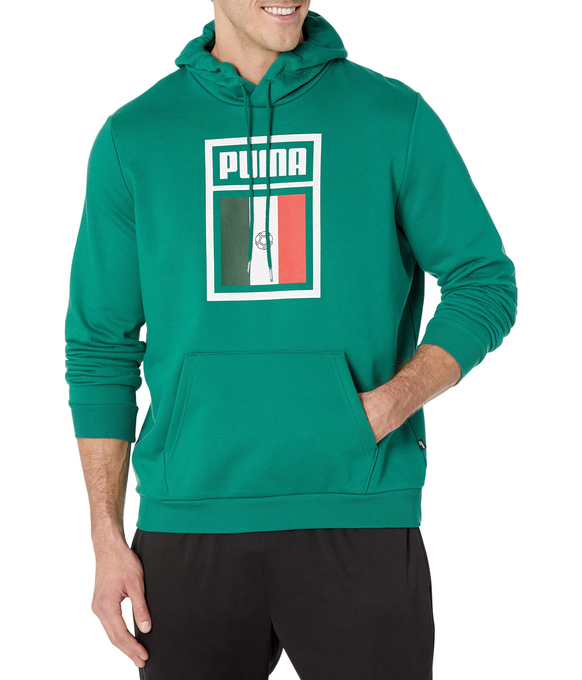 Толстовка Puma Country Flag, зеленый